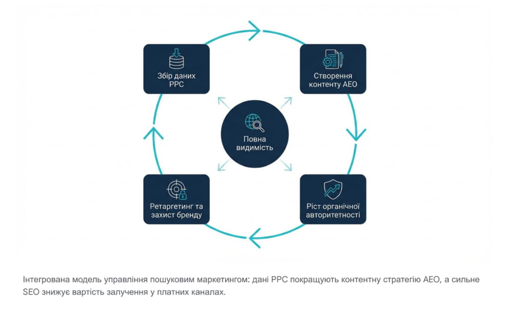 Інтегрована модель управління пошуковим маркетінгом