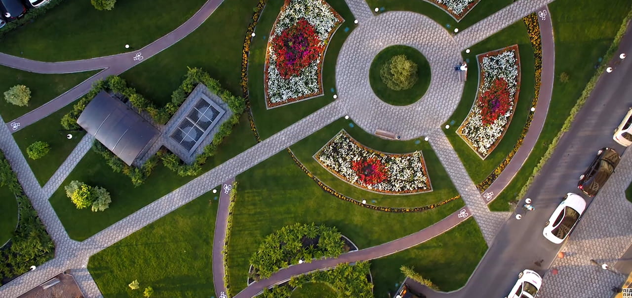 Аерозйомка Новопечерські липки