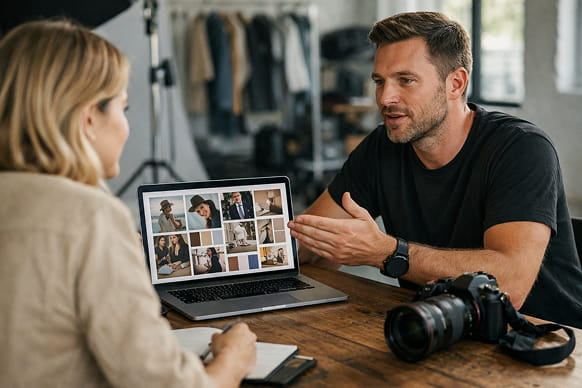 Підготовка до зйомки